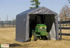 Abri De Jardin Souple En Acier Et Polyéthylène 9 M² 7 Abri De Jardin Souple En Acier Et Polyéthylène 9 M² -Abriet Mobilier Soldes Boutique abri jardin souple acier enduit bache polyethylene 9m2 1