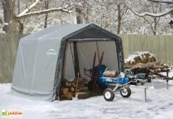 Abri De Jardin Souple En Acier Et Polyéthylène 9 M² 9 Abri De Jardin Souple En Acier Et Polyéthylène 9 M² -Abriet Mobilier Soldes Boutique abri jardin souple acier enduit bache polyethylene 9m2 5