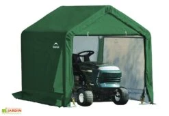 Abri De Jardin En Toile : Polyéthylène Vert 180 X 180 Cm – 3,24 M² -Abriet Mobilier Soldes Boutique abri jardin souple shelter logic sl70417