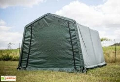 Abri De Jardin En Toile Renforcée Avec Porte Amovible - 305 X 305 Cm 8 Abri De Jardin En Toile Renforcée Avec Porte Amovible - 305 X 305 Cm -Abriet Mobilier Soldes Boutique abri jardin toile polyethylene structure acier epoxy 305x305x244cm etanche porte amovible 3