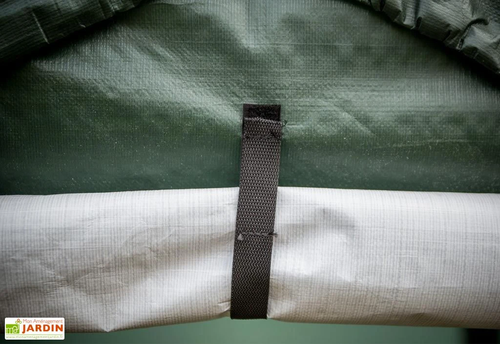 Abri De Jardin En Toile Renforcée Avec Porte Amovible - 305 X 305 Cm 5 Abri De Jardin En Toile Renforcée Avec Porte Amovible - 305 X 305 Cm – Image 5