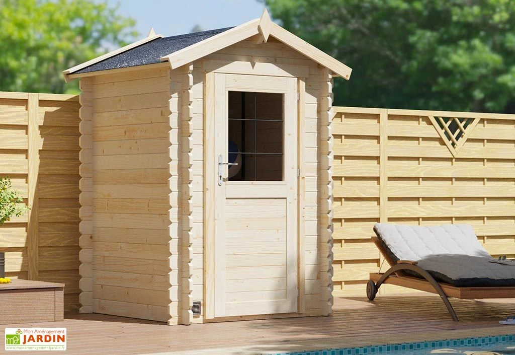 Abri De Jardin En Bois D’épicéa Brut Juno - 2,2 M² 1 Abri De Jardin En Bois D’épicéa Brut Juno - 2,2 M²