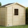 Abri De Jardin En Bois D’épicéa Brut Juno – 3,7 M²