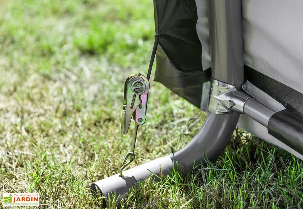 Abri Souple Pour Animaux En Polyéthylène 49,6 M² 4 Abri Souple Pour Animaux En Polyéthylène 49,6 M² – Image 4