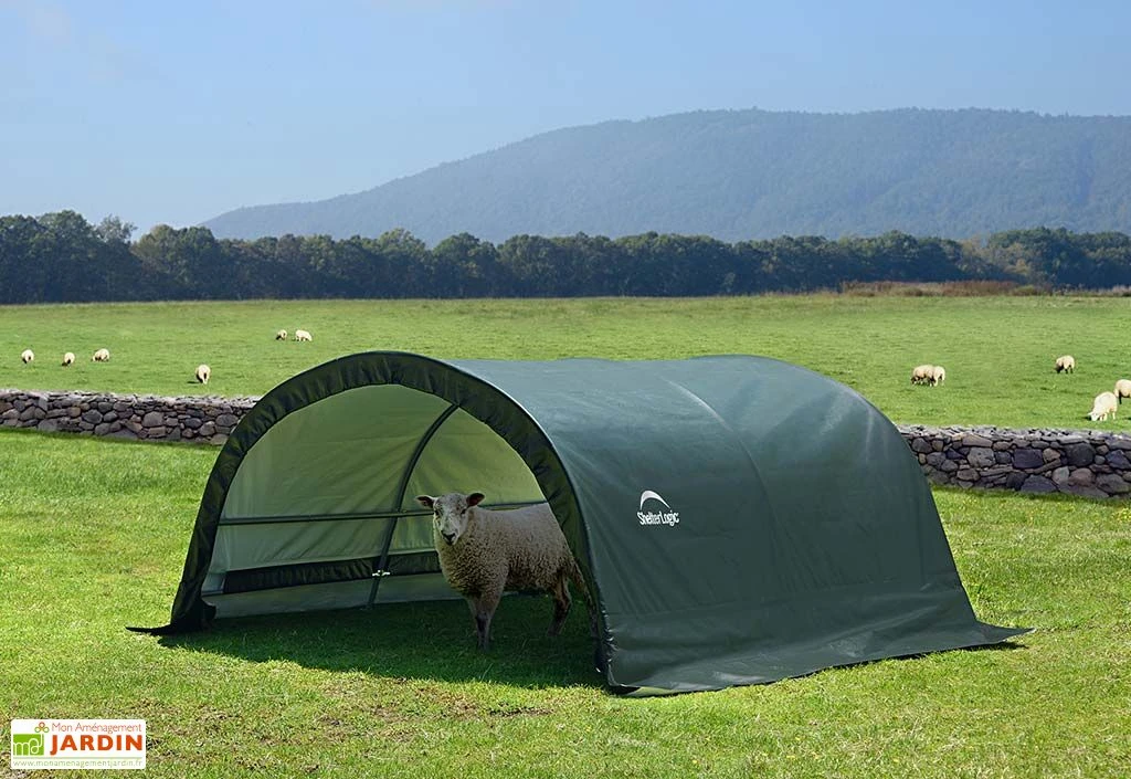 Abri Souple Pour Animaux En Polyéthylène 7,8 M² 2 Abri Souple Pour Animaux En Polyéthylène 7,8 M² – Image 2