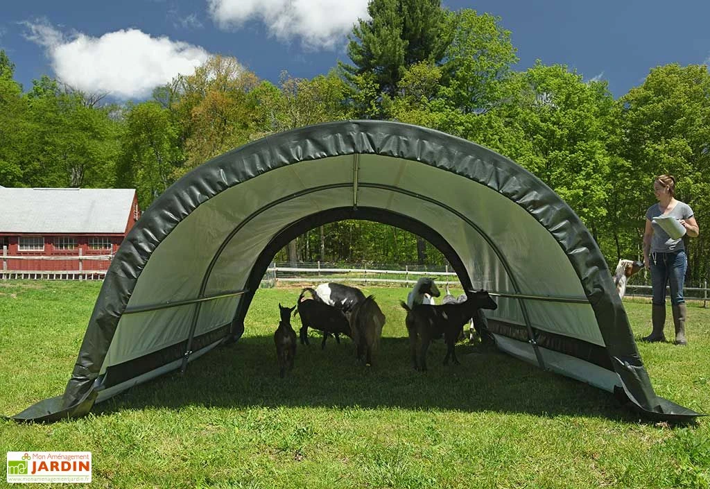 Abri Souple Pour Animaux En Polyéthylène 7,8 M² 3 Abri Souple Pour Animaux En Polyéthylène 7,8 M² – Image 3