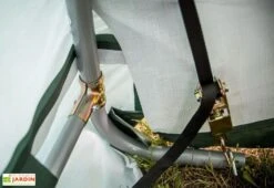 Abri De Jardin En Toile Renforcée Avec Porte Amovible - 183 X 183 Cm 11 Abri De Jardin En Toile Renforcée Avec Porte Amovible - 183 X 183 Cm -Abriet Mobilier Soldes Boutique abri toile renforce polyethylene 183x183x183cm impermeable porte amovible 5