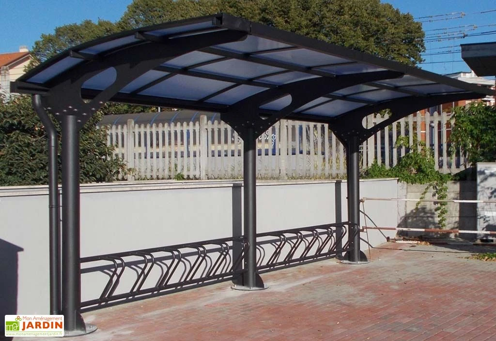 Abri à Vélos Pour Collectivités En Acier Galvanisé Et Polycarbonate Larus 1 Abri à Vélos Pour Collectivités En Acier Galvanisé Et Polycarbonate Larus