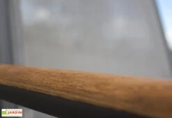 Rocking Chair D’Extérieur En Aluminium Et Textilène Honfleur -Abriet Mobilier Soldes Boutique accoudoir bois fauteuil jardin rocking chair