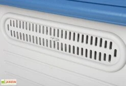 Niche Pour Chien En Résine – 72 X 75 X 87 Cm 5 Niche Pour Chien En Résine – 72 X 75 X 87 Cm -Abriet Mobilier Soldes Boutique aeration maison chien resine blanc bleu