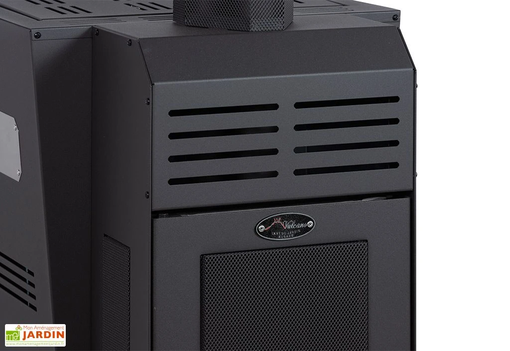 Parasol Chauffant Poêle à Pellets Extérieur – Vulcano Hotspot Wind 2 Parasol Chauffant Poêle à Pellets Extérieur – Vulcano Hotspot Wind – Image 2