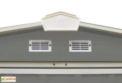 Abri De Jardin En Acier Galvanisé 2 M² 5 Abri De Jardin En Acier Galvanisé 2 M² -Abriet Mobilier Soldes Boutique aerations cabanon jardin acier galvanise