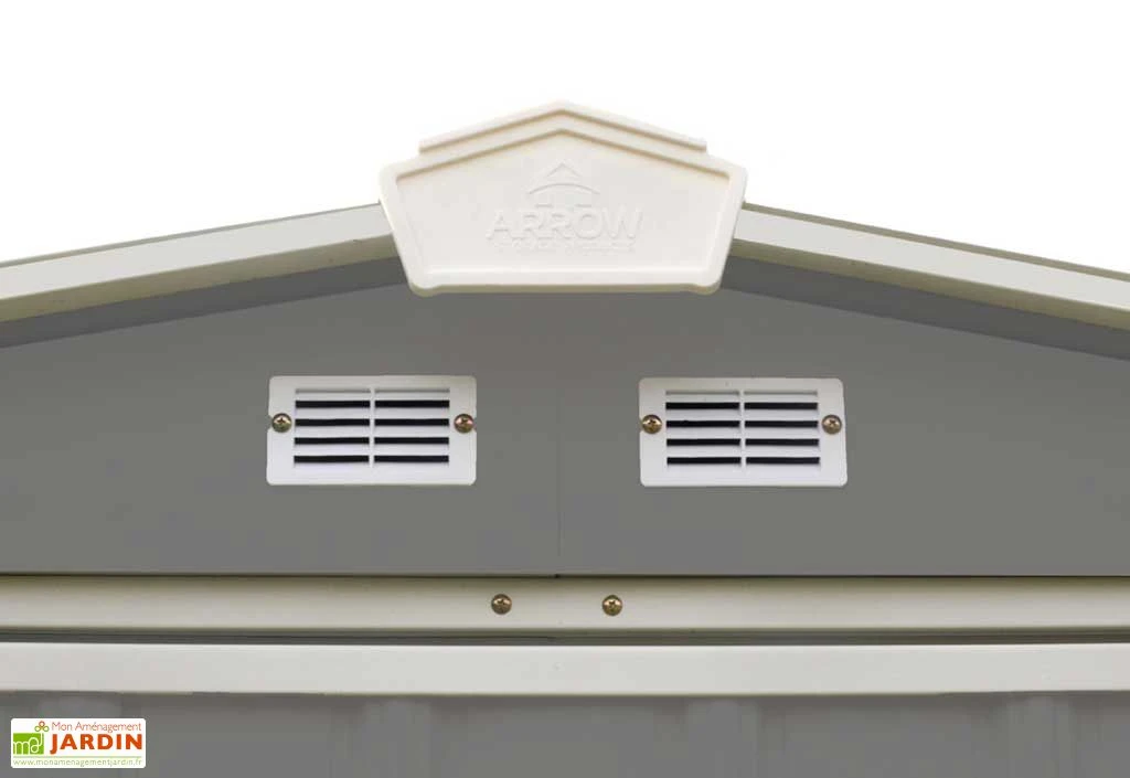 Abri De Jardin En Acier Galvanisé 2 M² 3 Abri De Jardin En Acier Galvanisé 2 M² – Image 3