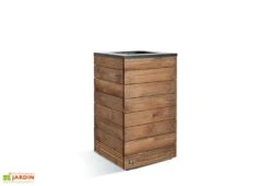 Bac à Fleurs En Bois Selekt (45x45x76)