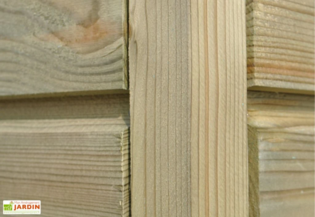 Abri De Jardin En Bois Traité Autoclave Avec Auvent 5 Abri De Jardin En Bois Traité Autoclave Avec Auvent – Image 5