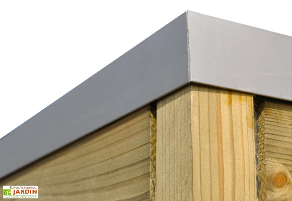 Abri De Jardin En Bois Traité Autoclave Avec Auvent - 26,8 M² 4 Abri De Jardin En Bois Traité Autoclave Avec Auvent - 26,8 M² – Image 4