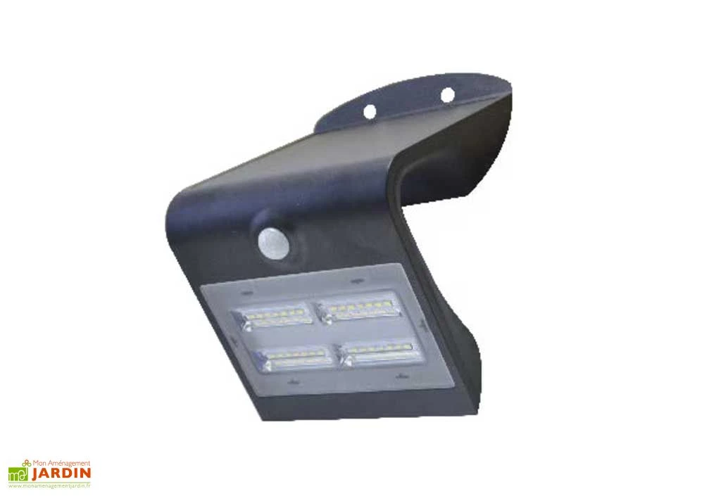 Applique Murale Solaire D’extérieur 3,2 W / 400 Lm 1 Applique Murale Solaire D’extérieur 3,2 W / 400 Lm