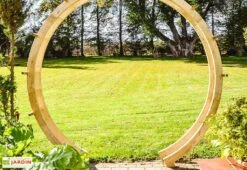 Arche De Jardin En Bois Traité - 245 X 29 X 221 Cm -Abriet Mobilier Soldes Boutique arche de jardin