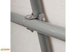 Abri De Jardin En Toile Polyéthylène Et Acier 9 M² -Abriet Mobilier Soldes Boutique armature acier abri jardin toile 9m2