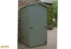 Solid Abri De Jardin En Bois Autoclave 12 Mm 1 X 1 M