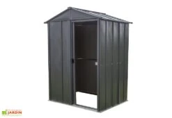 Armoire De Jardin En Acier Galvanisé 151 X 122 Cm -Abriet Mobilier Soldes Boutique armoire jardin acier galvanise rangement exterieur