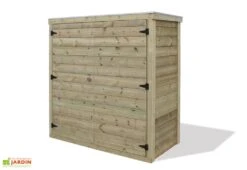 Armoire De Jardin Haute En Bois Pax (89x182x189cm)