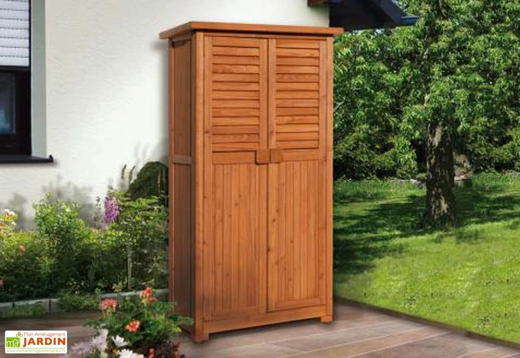 Armoire De Jardin Bois (43x80x160) 1 Armoire De Jardin Bois (43x80x160)