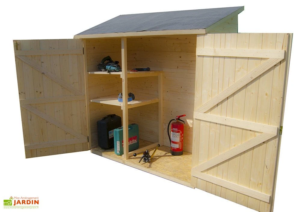 Armoire De Rangement Bois 16mm - 72 X 175 X 174 Cm 2 Armoire De Rangement Bois 16mm - 72 X 175 X 174 Cm – Image 2