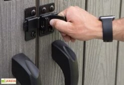 Armoire De Rangement Jardin En PVC Lifetime 1509 Litres -Abriet Mobilier Soldes Boutique armoire rangement jardin pvc lifetime abri 1509litres 6