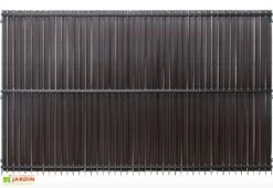 Lamelles D’occultation Pour Grillage Rigide H. 173 Cm – Lot De 42 9 Lamelles D’occultation Pour Grillage Rigide H. 173 Cm – Lot De 42 -Abriet Mobilier Soldes Boutique arriere panneau lamelle occultation grillage rigide marron 2
