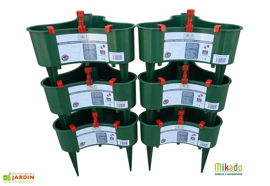 Lot De 6 Réservoirs 2L Pour Tuteur Mikado 1 Lot De 6 Réservoirs 2L Pour Tuteur Mikado