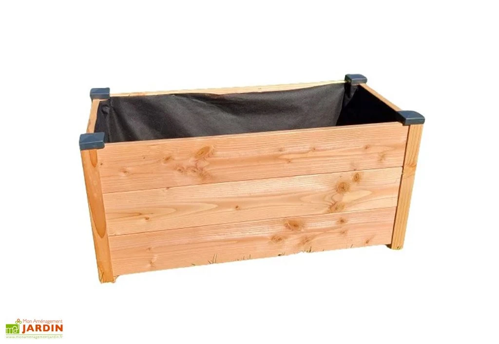 Jardinière Rectangulaire En Bois Douglas Non Traité - Premium 1 Jardinière Rectangulaire En Bois Douglas Non Traité - Premium