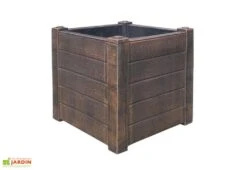 Roto Bac à Fleurs Teak S (30x30x30cm)