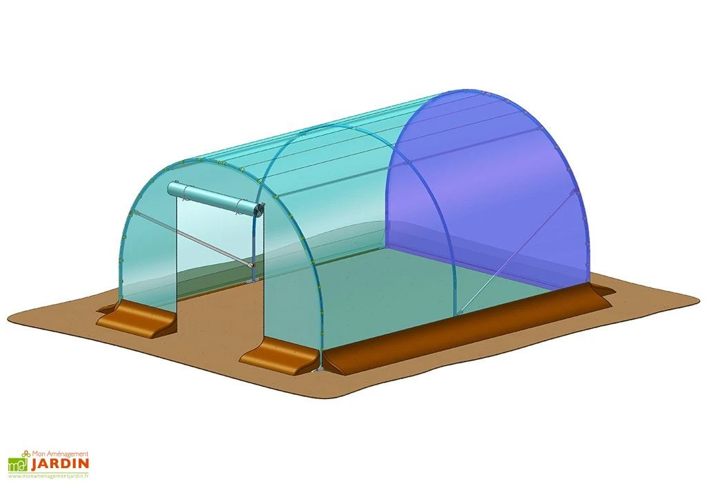 Bâche De Pignon Arrière Pour Serre De Jardin Tunnel Richel 3x4 Pied Droit 1 Bâche De Pignon Arrière Pour Serre De Jardin Tunnel Richel 3x4 Pied Droit