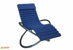 Bain De Soleil Design En Aluminium Swing Luxe 74 X 166 Cm 6 Bain De Soleil Design En Aluminium Swing Luxe 74 X 166 Cm -Abriet Mobilier Soldes Boutique bain soleil design aluminium swing luxe bleu