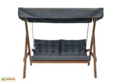 Balancelle De Jardin 2/3 Personnes - Bois Imprégné – Paris 2000 10 Balancelle De Jardin 2/3 Personnes - Bois Imprégné – Paris 2000 -Abriet Mobilier Soldes Boutique balancelle jardin bois traite westmann 3personnes