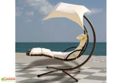 Balancelle Celest Acier Ombrelle Orientable -Abriet Mobilier Soldes Boutique balancelles celest