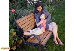 Abriet Mobilier Soldes Boutique -Abriet Mobilier Soldes Boutique banc jardin bascule acier bois