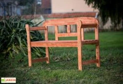 Banc De Jardin Bois 2 Places 125 Cm Emma