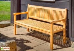 Abriet Mobilier Soldes Boutique -Abriet Mobilier Soldes Boutique banc jardin bois teck gentle 55x150cm 1