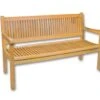 Banc De Jardin En Bois De Teck Gentle 55 X 150 Cm
