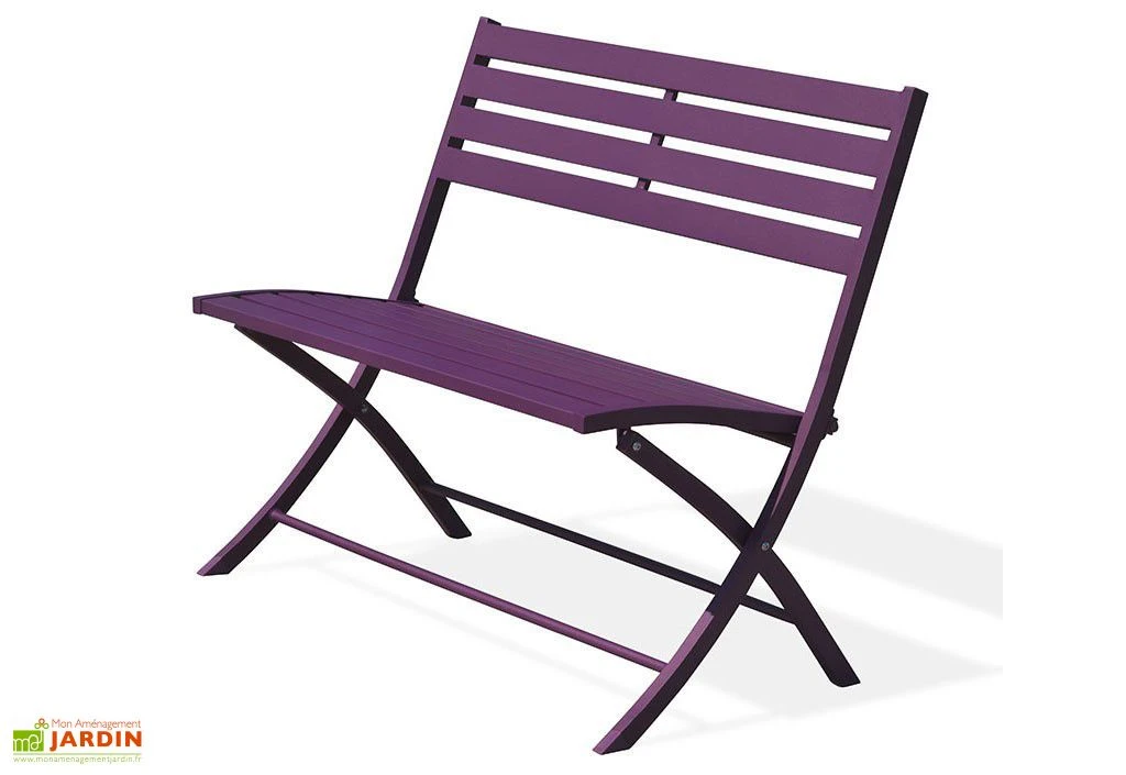 Banc Pliant En Aluminium Marius 2 Banc Pliant En Aluminium Marius – Image 2