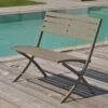 Banc Pliant En Aluminium Marius
