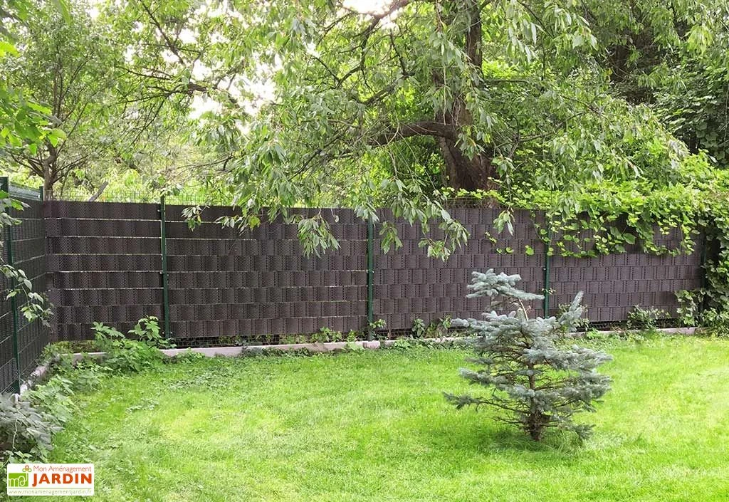 Brise Vue En Résine Tressée Bandes Effet 3D (plusieurs Coloris) 2 Brise Vue En Résine Tressée Bandes Effet 3D (plusieurs Coloris) – Image 2