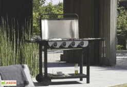 Barbecue Au Gaz Sur Chariot En Métal - 4 Brûleurs 5 Barbecue Au Gaz Sur Chariot En Métal - 4 Brûleurs -Abriet Mobilier Soldes Boutique barbecue au gaz d exterieur