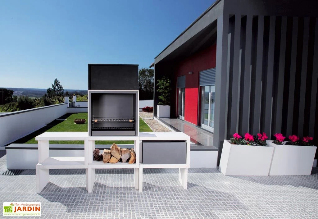 Barbecue Design En Béton LIV05 1 Barbecue Design En Béton LIV05