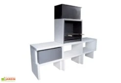 Barbecue Design En Béton LIV05 6 Barbecue Design En Béton LIV05 -Abriet Mobilier Soldes Boutique barbecue beton modulable liv05 1 1