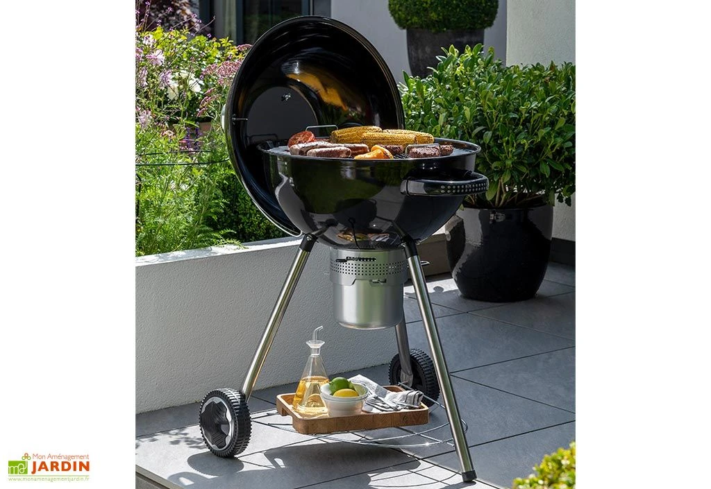 Barbecue Au Charbon Sur Chariot York Compact – 65 X 68 X 108 Cm 2 Barbecue Au Charbon Sur Chariot York Compact – 65 X 68 X 108 Cm – Image 2