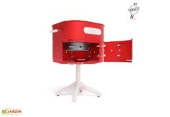 Barbecue Au Charbon De Bois En Fonte D’aluminium - Marcel -Abriet Mobilier Soldes Boutique barbecue charbon de bois avec trappe de rangement
