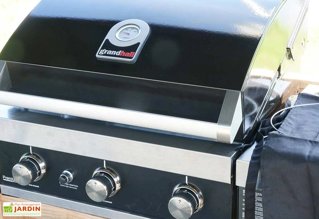 Barbecue Gaz Encastrable Acier Noir Premium G3 Built-In 6 Barbecue Gaz Encastrable Acier Noir Premium G3 Built-In – Image 6